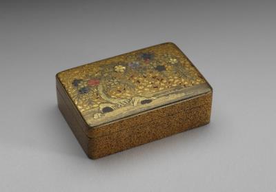 图片[3]-Set of square maki-e lacquer boxes, decorated with cherry blossom designs, Japan, 18th century-China Archive